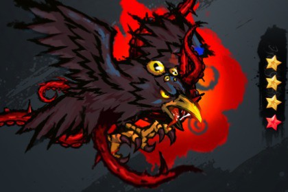 Monstous Bird Archer Spine Animation Character