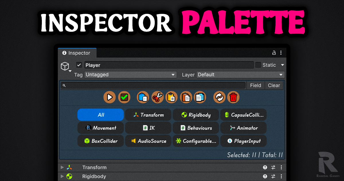 Inspector Palette | A Better Way to Manage & Edit Components | 实用工具 工具 ...