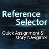 Reference Selector – Quick Assignment & History Navigator