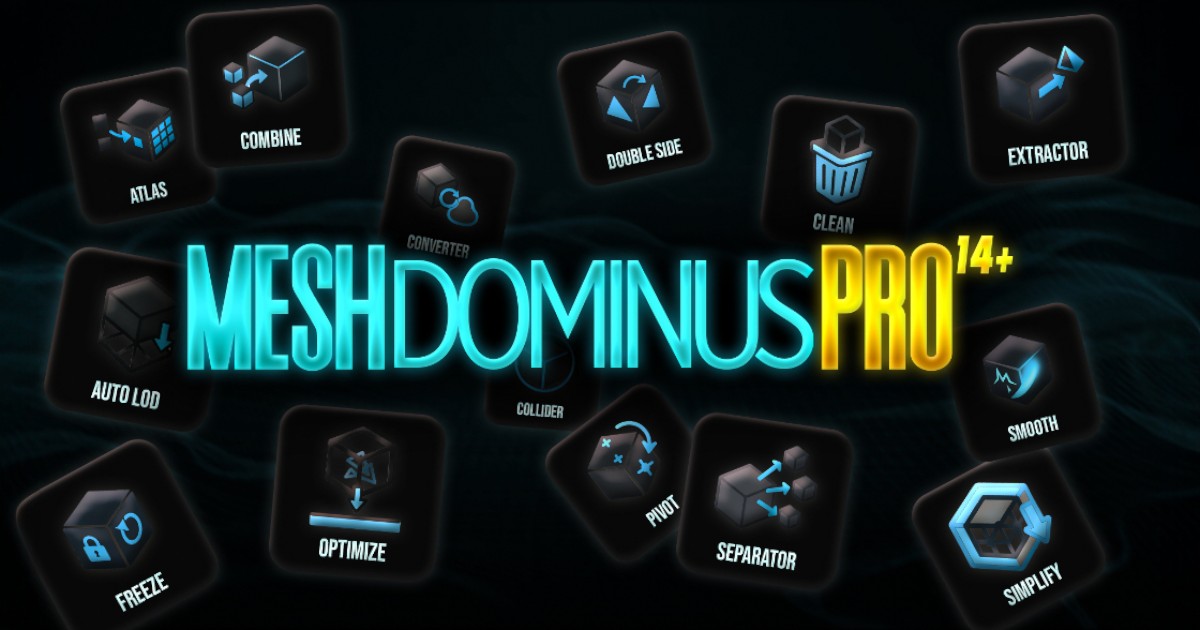 Mesh Dominus Pro - All in One Mesh ToolKit | Modeling | Unity Asset Store