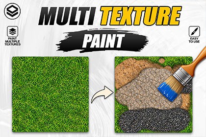 Multi Texture Paint – Mesh Texture Blending Shader