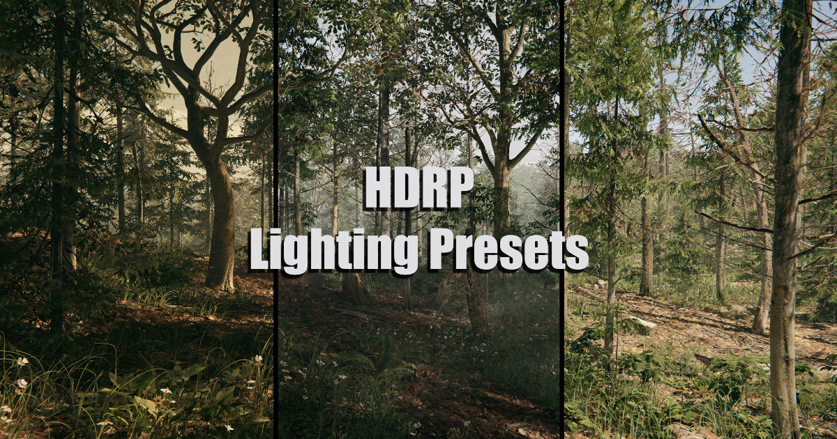 Lighting Presets - HDRP