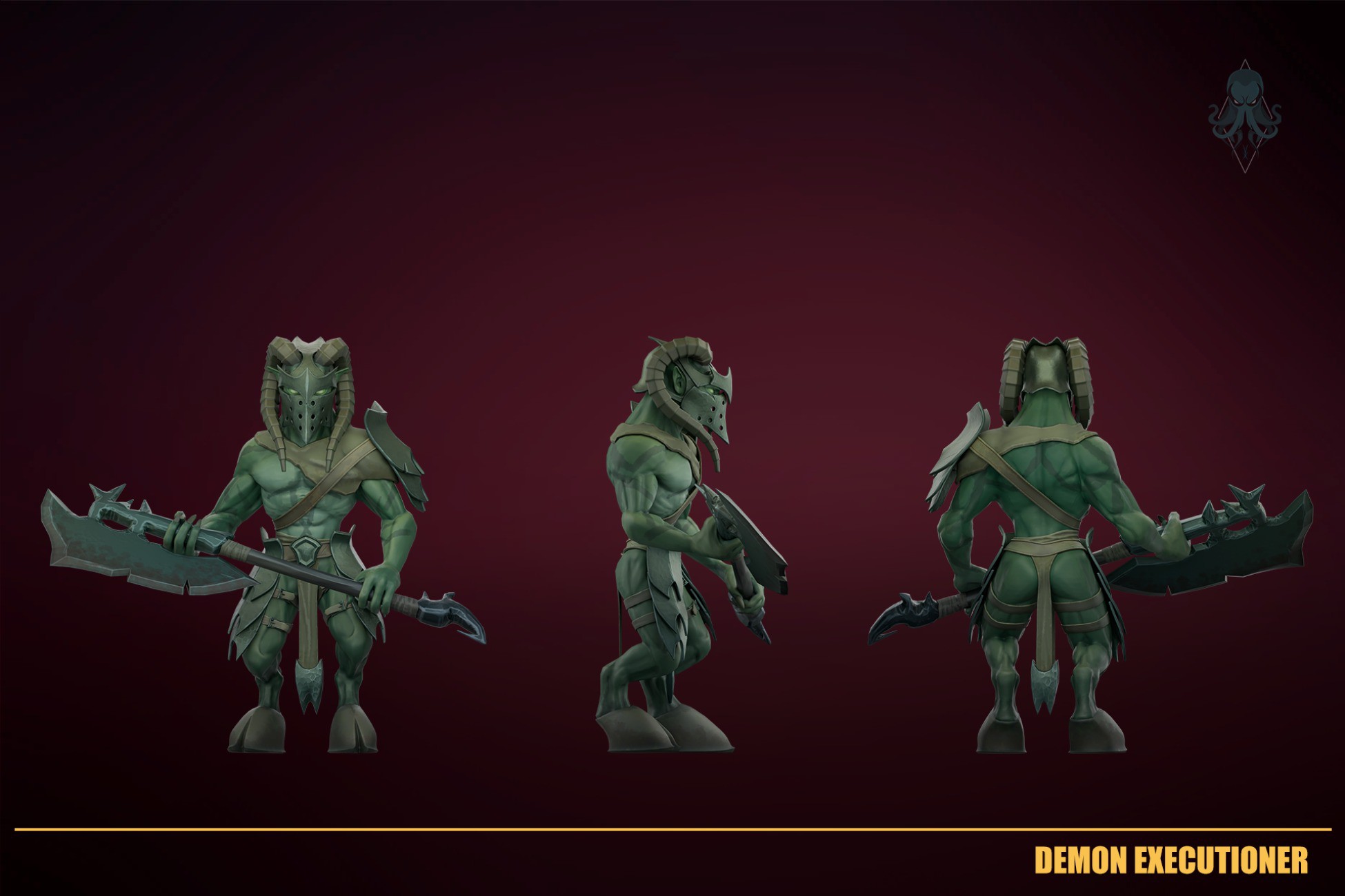 Demon Executioner Stylized Modular Demon Executioner Creature | 3D Creatures | Unity ...