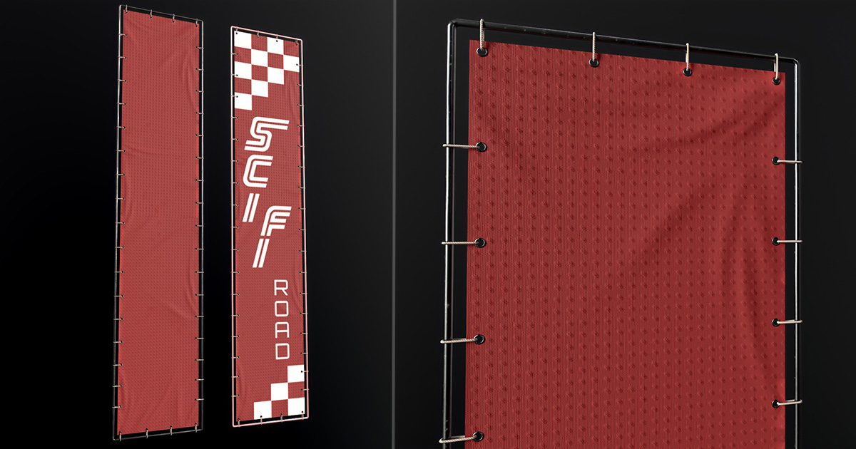 Simple Unity Banner Advertising Banner | 3D Props | Unity Asset Store