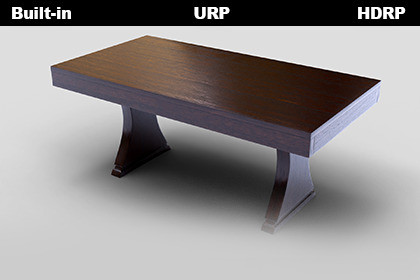 Elegant Dark Wood Pedestal Table 3D Model