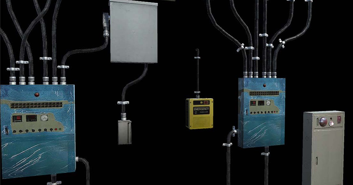Fuseboxes | 3D Electronics | Unity Asset Store
