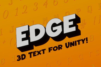 EDGE - Native 3D Text
