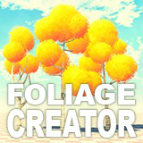 Stylized Foliage Bush & Clouds Creator