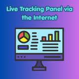 Live Tracking Panel via the Internet