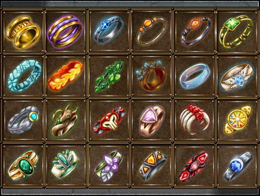 Ring Unity Asset Fantasy Hand Painted Ring Icon Pack | 2D Icons | Unity Asset Store