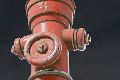 Rusty Fire Hydrant – Low Poly PBR with LODs (4 Variations)