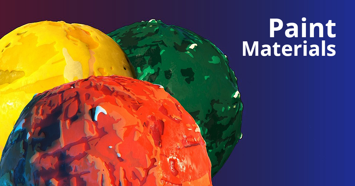 Paint Materials 2D Textures & Materials Unity Asset Store