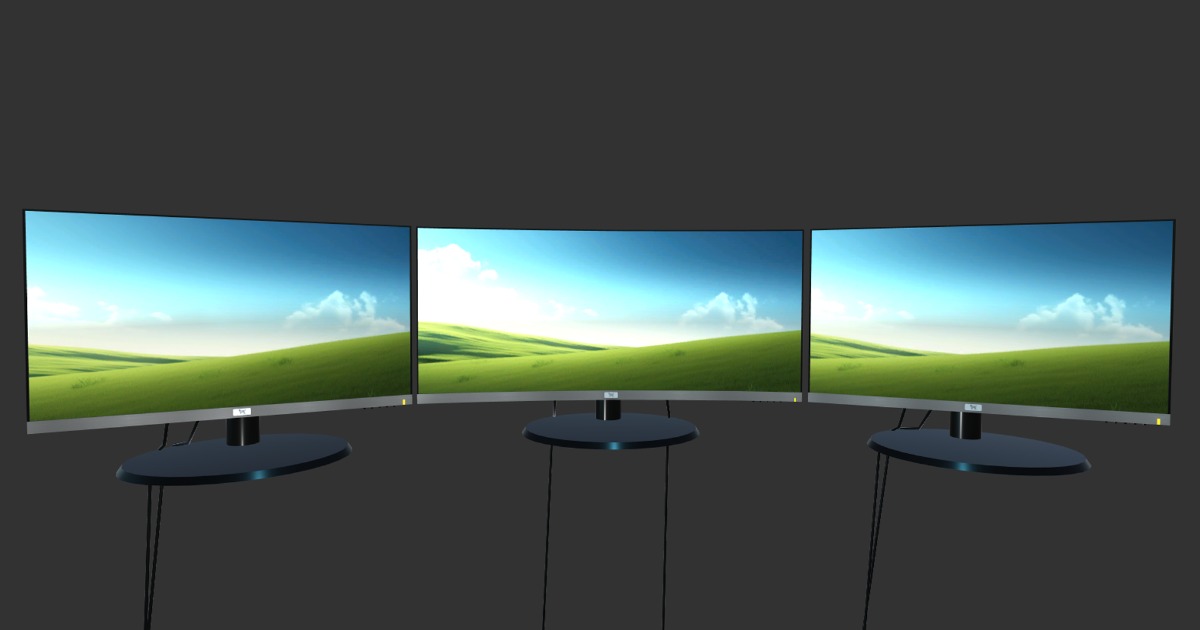 Computer Monitors - Displays - Pack | 3D 电子产品 | Unity Asset Store