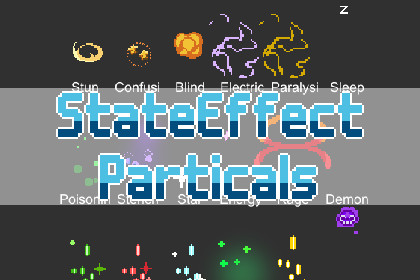 Pixel Art Status Effects (Particle)