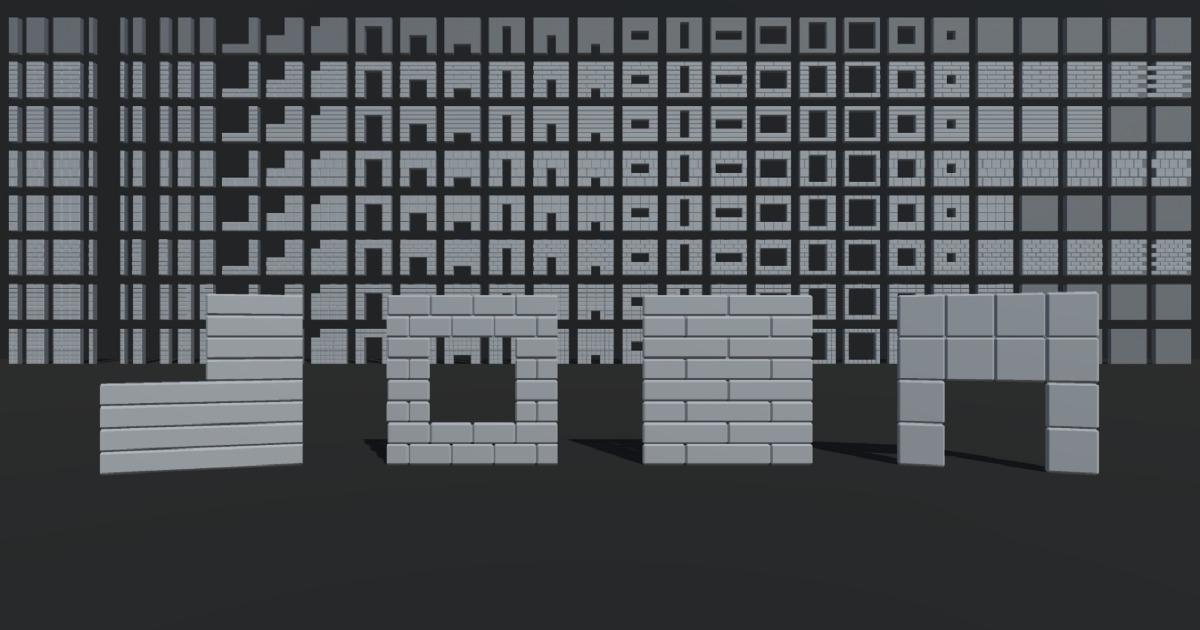 Walls - Building blocks | 3D Props | Unity Asset Store
