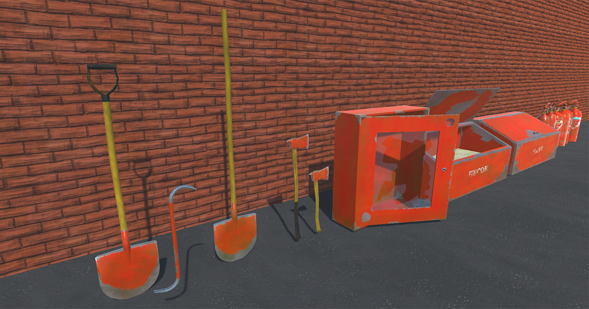 Fire Pack | 3D Industrial | Unity Asset Store