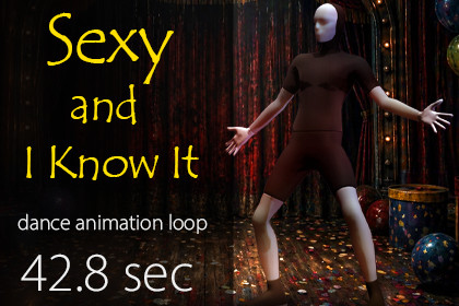 dance: Sexy and I know It - animation loop. 132bpm