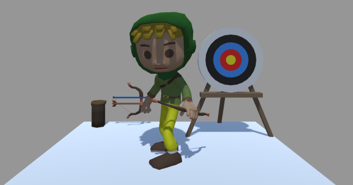 3D Character #023 - Archer Male - Animated - Low Poly - FBX | 3D ...