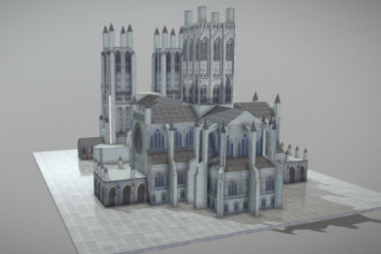 3D Model - Gothic Cathedral