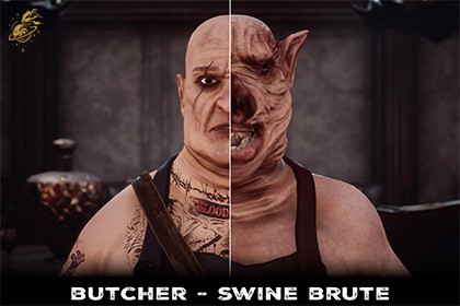 Butcher / Swine Brute - Dual Form Character
