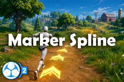Marker Spline - Game Creator 2