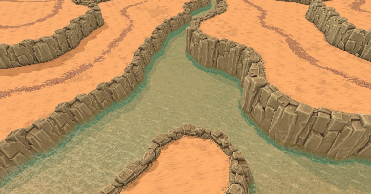 Tile World (Modular Rocks) 3D Environments Unity Asset Store