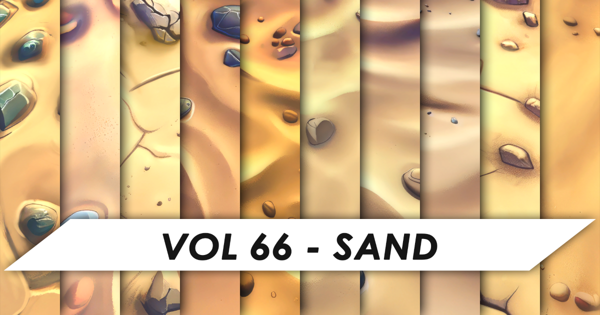 Stylized Textures - Vol 66 - Sand | 2D 텍스처 및 소재 | Unity Asset Store