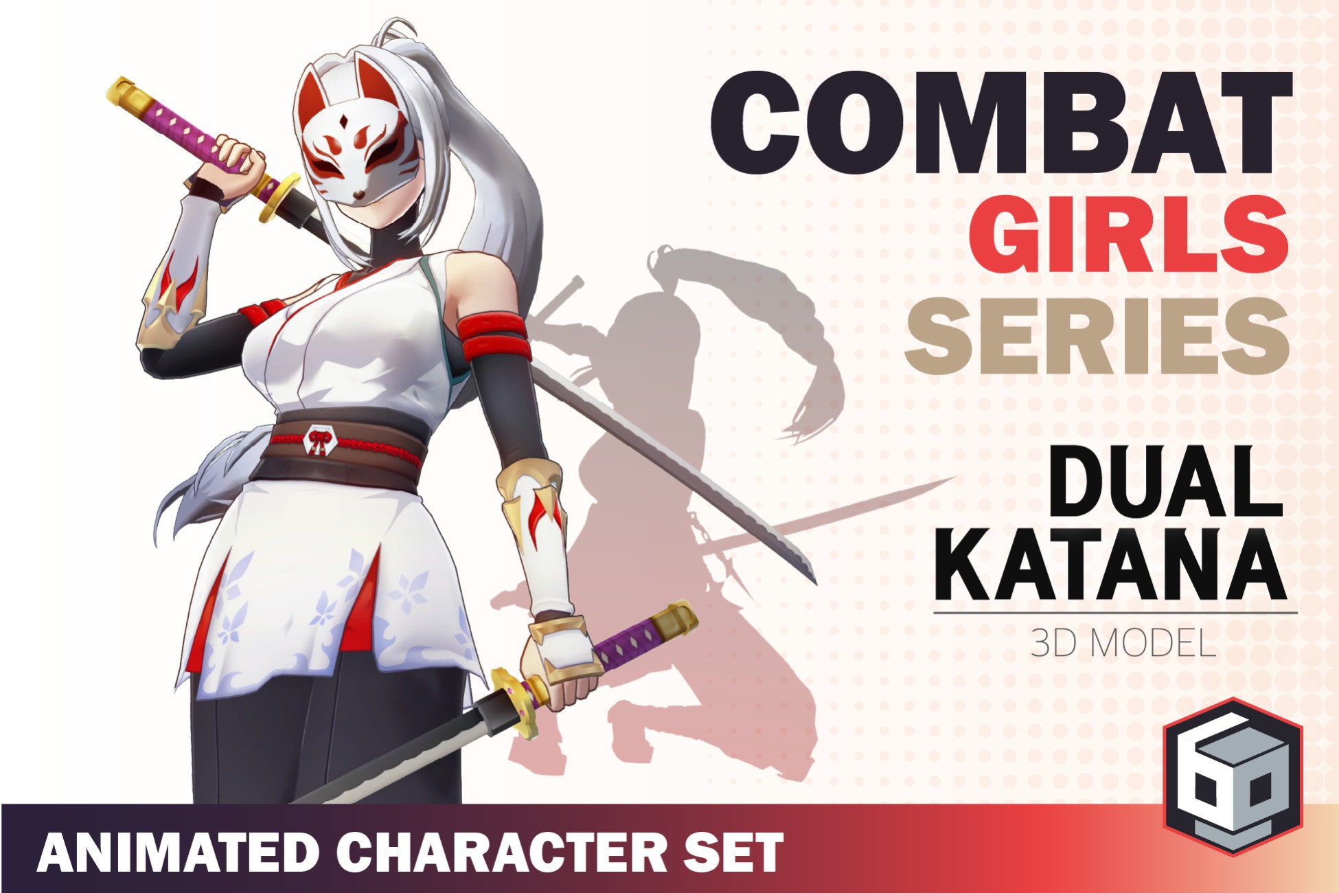 CombatGirls DualKatanaCharacterPack, image 1