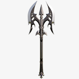 Battle Axe 01 Silver URP HDRP Textures