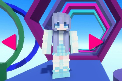 Voxel Obby Parkour Template