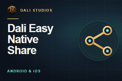 Dali Easy Native Share - Android & iOS