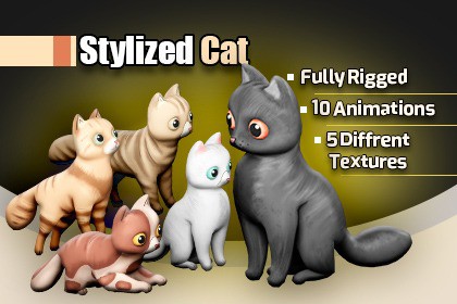 Stylized Cat 1