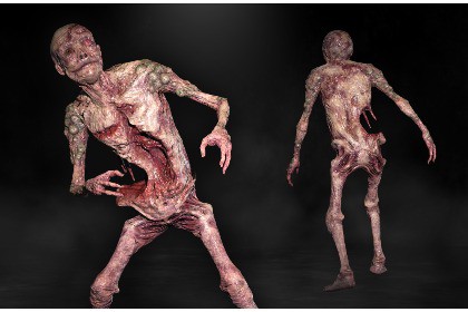 Torn Zombie, Undead, Ghoul