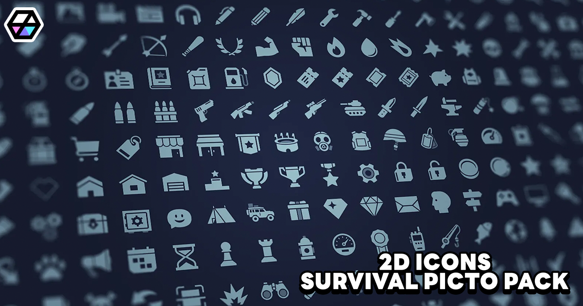 2D Icons - Survival Picto Pack | 2D Icons | Unity Asset Store