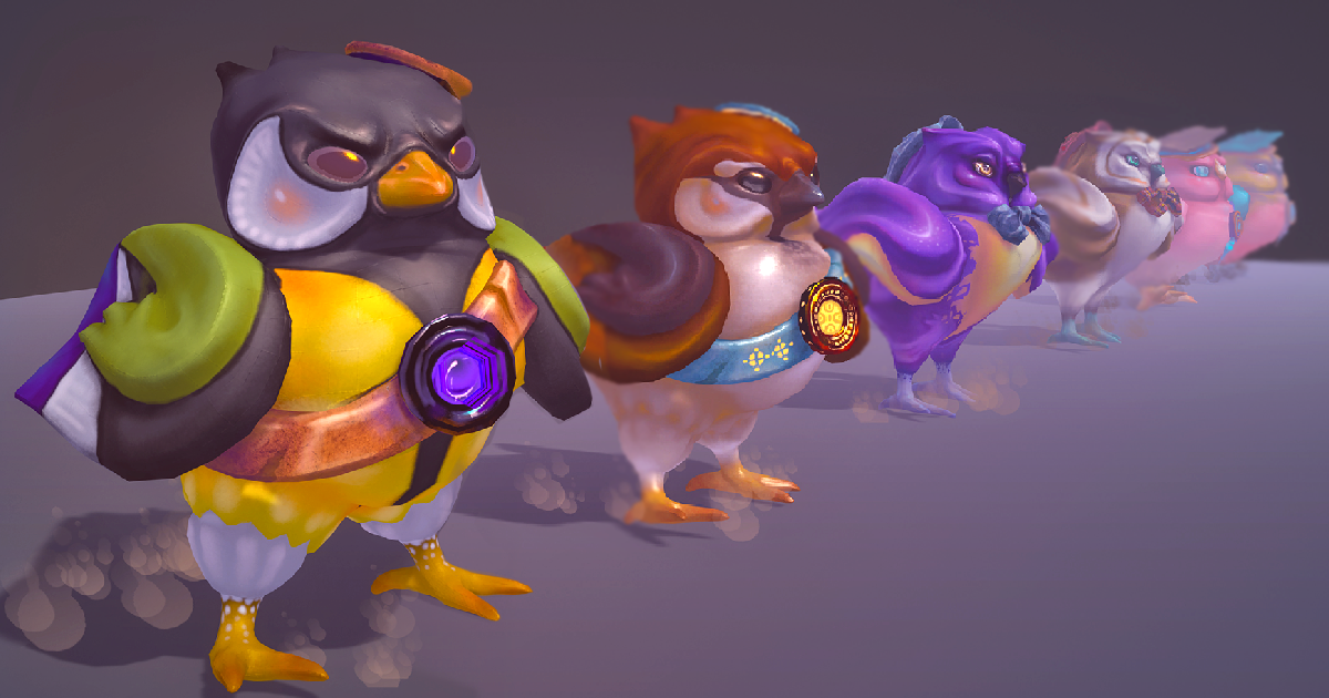 Cute Birds ( Low Poly ) | 캐릭터 | Unity Asset Store
