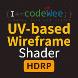 UV Wireframe Shader(HDRP)