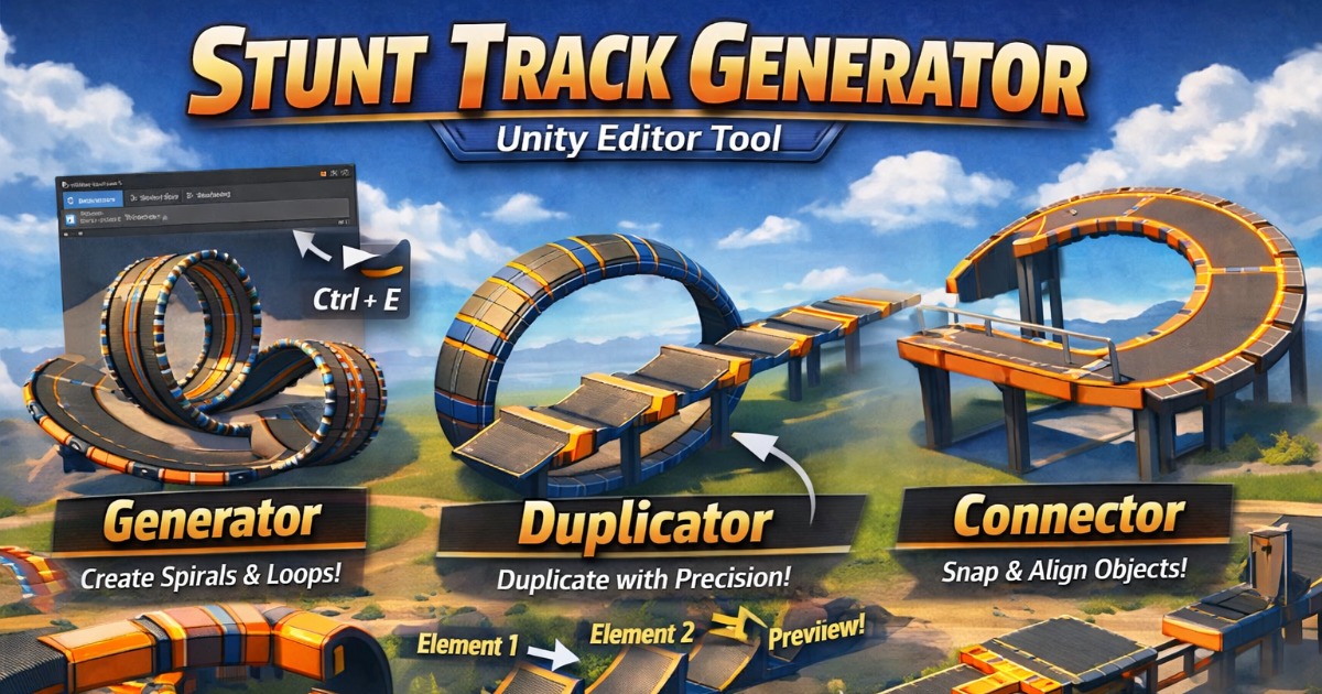 StuntTrackGenerator | GUI Tools | Unity Asset Store