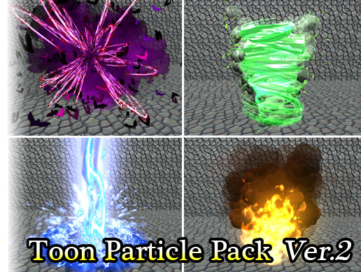 Particle Pack Unity Toon Particle Pack SKJ Ver.2 | VFX Particles | Unity Asset Store