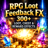 RPG Loot Feedback FX — 260+ Loot, Chest & Reward Effects