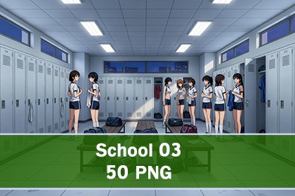 2D Anime - School 03