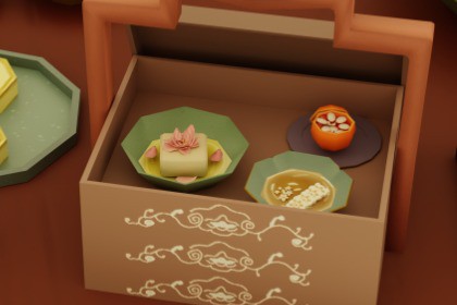 Stylized Ancient Chinese Kitchen