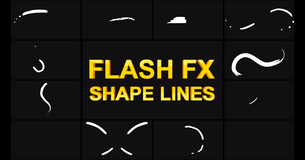 Flash FX Shape Lines | 불 & 폭발 | Unity Asset Store