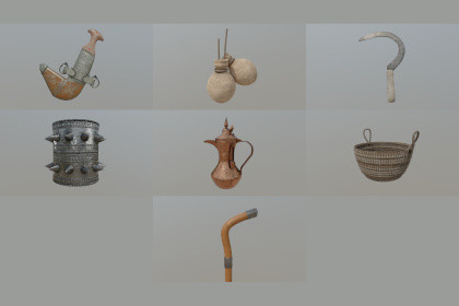 Pack: Oriental Omani game assets