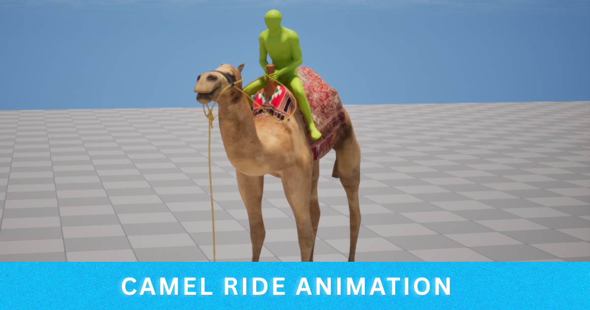 Camel Ride Animation | 3D Animations | Unity Asset Store