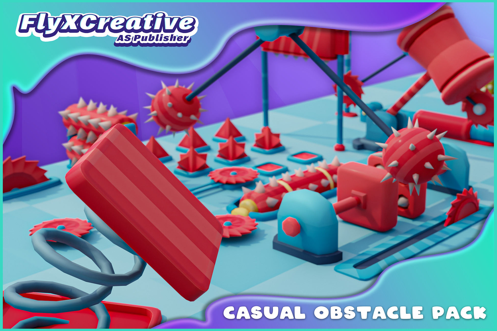 Casual Obstacles Pack | 3D 环境 | Unity Asset Store