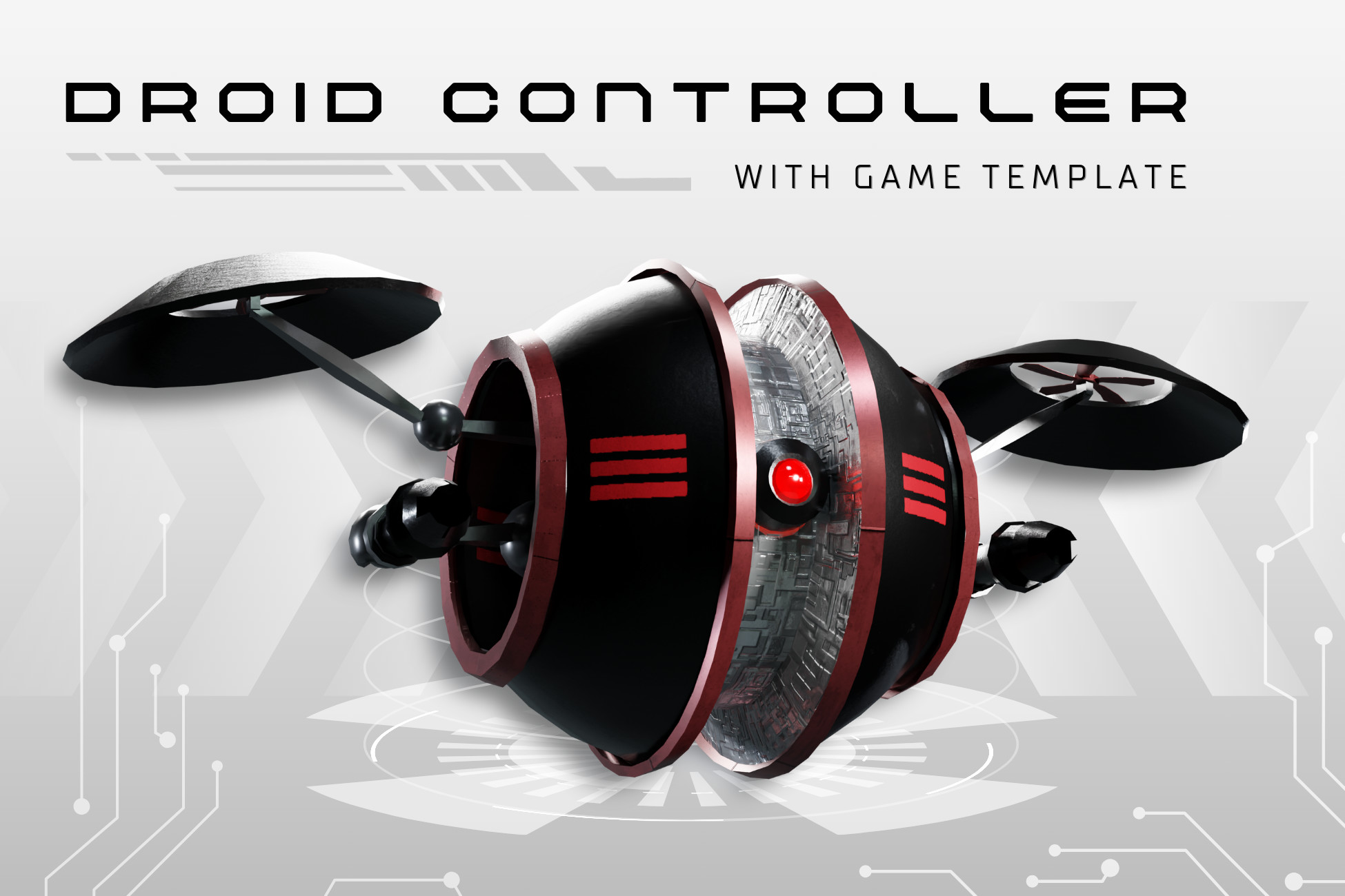 Droid Controller (With Game Template) by RageRun Games