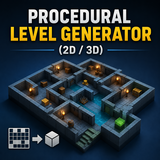 Procedural Level Generator (2D / 3D)