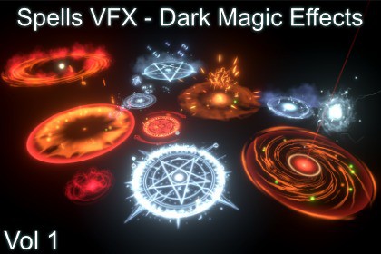 Spells VFX Vol.1 – Dark Magic Effects