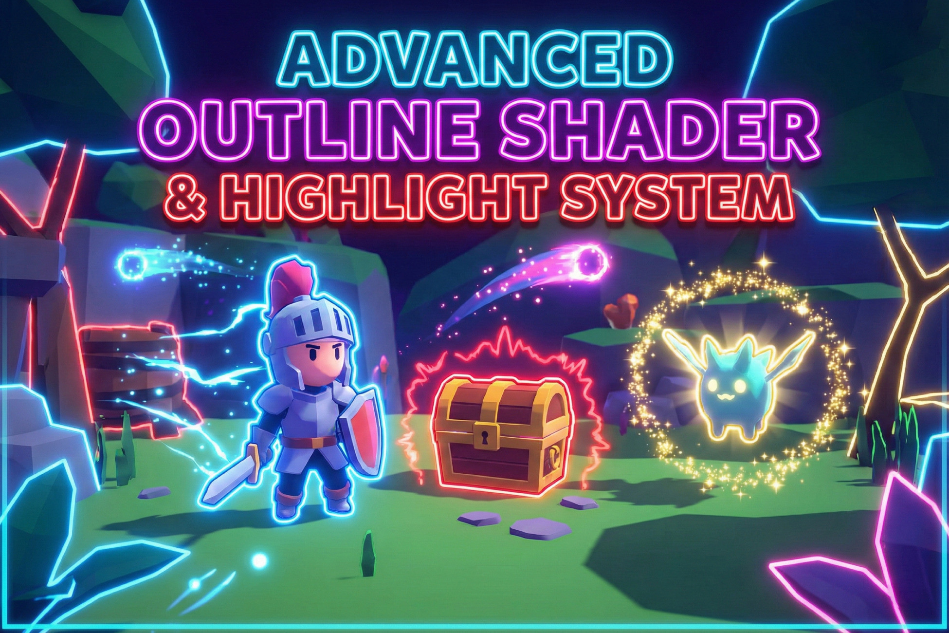 Advanced Outline Shader & Highlight System | VFX Shaders | Unity Asset ...