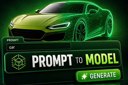 PromptModel - AI 3D Model Generator + Library